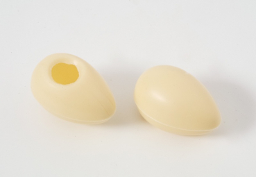 Mini Schokoladeneier weiss 2